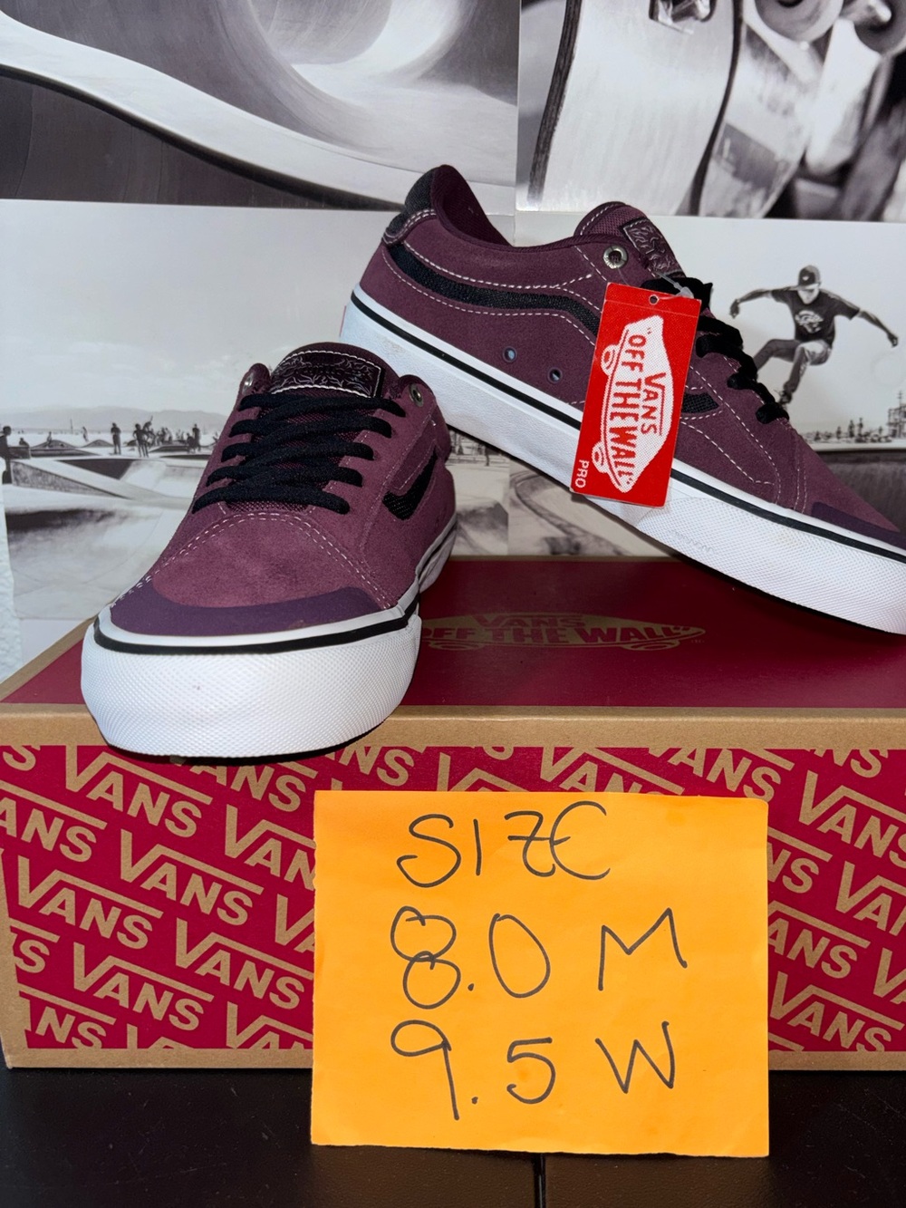 Vans TNT Advanced Ptototype sz 8.0 Men’s 9.5 Women’s